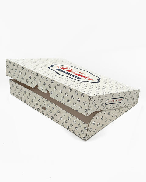 Box Donut 1-DZ Flat Printed (Fresh Made Daily) 125ct. Frankston