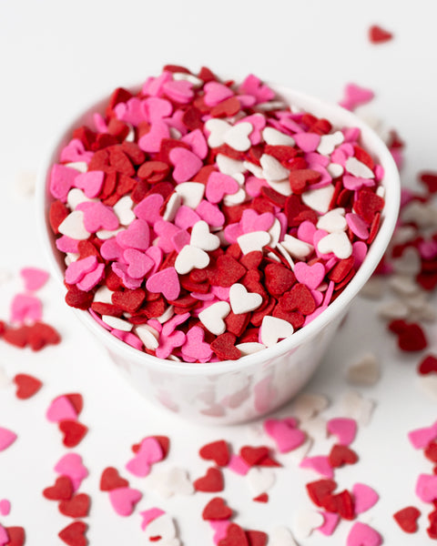 Valentines Heart Shapes (Red, White & PInk) 10#